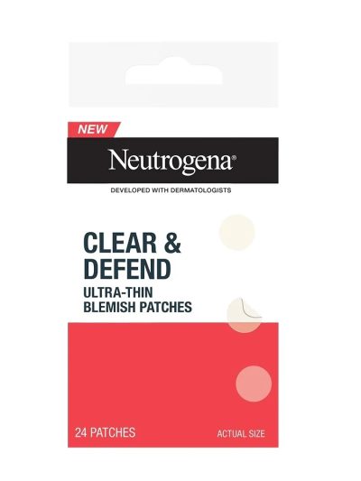 Neutrogena Clear & Defend+ ultracienkie plasterki na wypryski 24szt