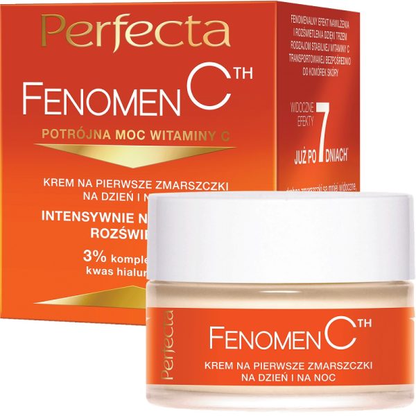 Perfecta Fenomen C krem do twarzy na pierwsze zmarszczki 50ml