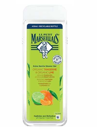 Le Petit Marseillais Delikatny żel pod prysznic Mandarynka Bio & Limonka Bio 400ml
