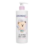 Linomag Żel do mycia ciała i głowy dla dzieci i niemowląt 200ml