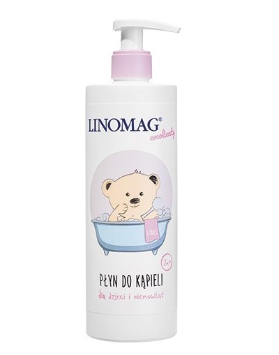 Linomag Płyn do kąpieli dla dzieci i niemowląt 400ml