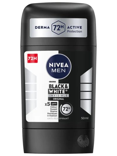 Nivea Men Black&White Invisible Original antyperspirant w sztyfcie 50ml