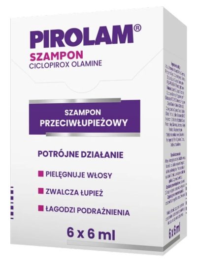 Pirolam Szampon przeciwłupieżowy 6x6ml