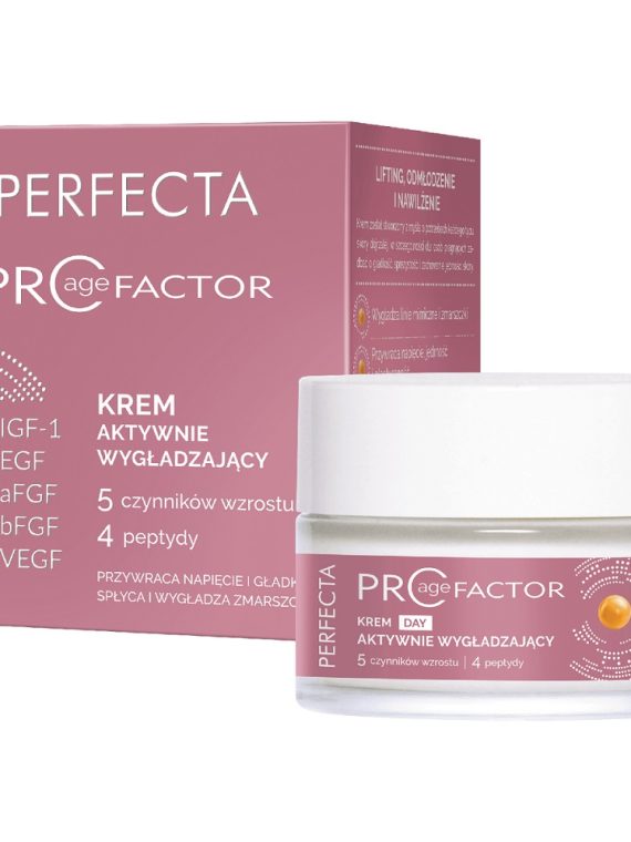 Perfecta Pro Age Factor krem aktywnie wygładzający na dzień 50ml