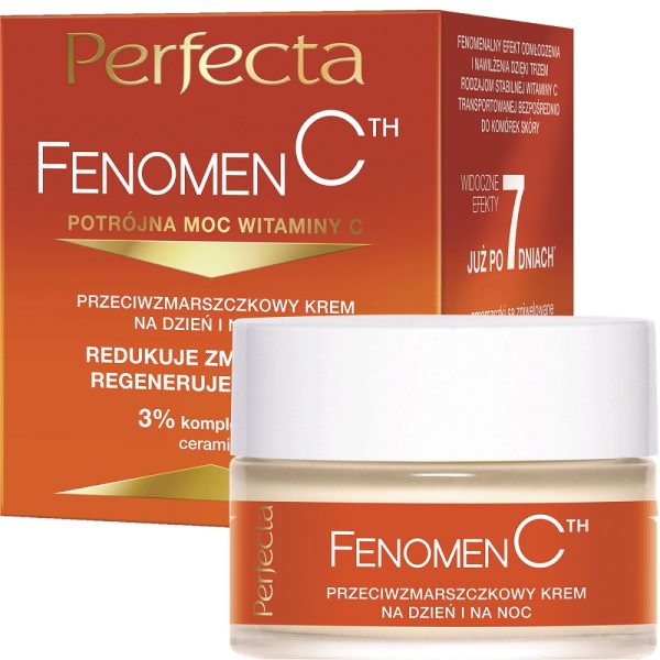 Perfecta Fenomen C przeciwzmarszczkowy krem na dzień i na noc 50ml