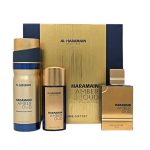 Al Haramain Amber Oud Bleu Edition zestaw woda perfumowana 75ml + woda perfumowana 30ml + dezodorant 200ml