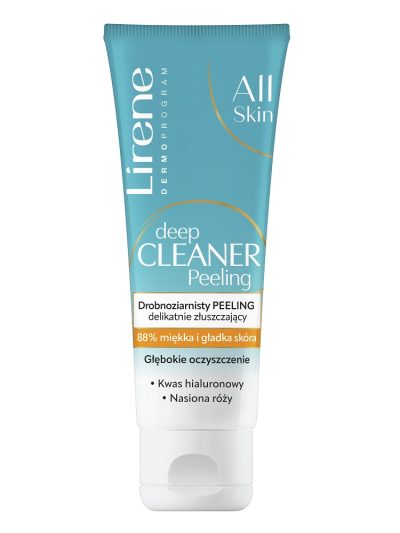 Lirene Deep Cleaner drobnoziarnisty peeling delikatnie złuszczający 75ml