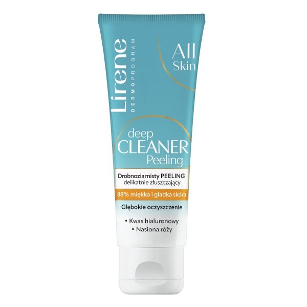 Lirene Deep Cleaner drobnoziarnisty peeling delikatnie złuszczający 75ml