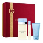 Dolce & Gabbana Light Blue Women zestaw woda toaletowa 100ml + krem do ciała 50ml + woda toaletowa 10ml
