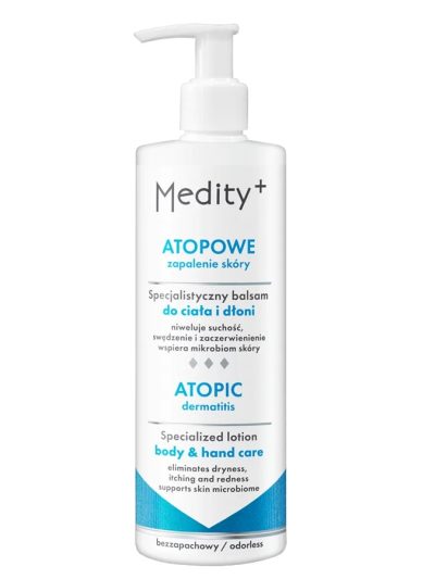 Medity+ Atopowe Zapalenie Skóry specjalistyczny balsam do ciała i dłoni 200ml