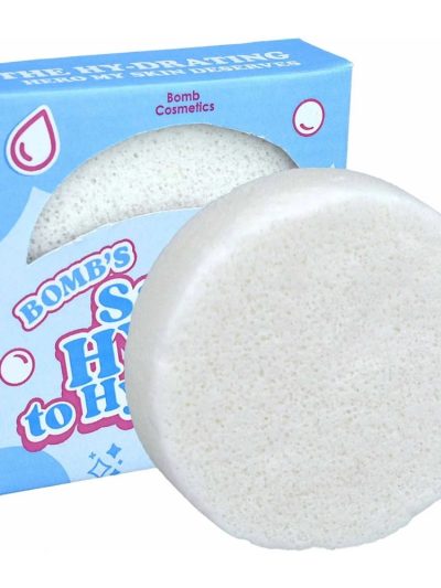 Bomb Cosmetics Say Hyaluronic to Hydration Facial Sponge gąbka do twarzy z kwasem hialuronowym