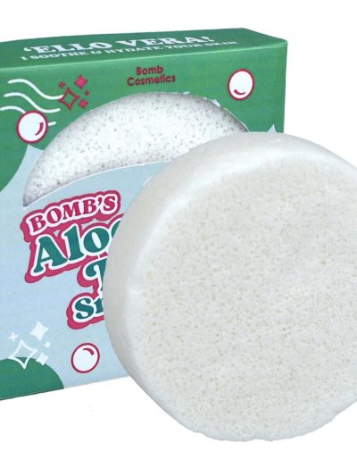 Bomb Cosmetics Aloe There Smooth Skin Facial Sponge gąbka do twarzy z aloesem