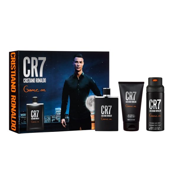 Cristiano Ronaldo CR7 Game On zestaw woda toaletowa 100ml + żel pod prysznic 150ml + dezodorant 150ml