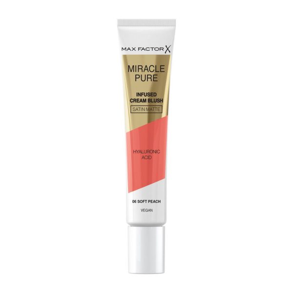 Max Factor Miracle Pure róż w kremie 06 Soft Peach 15ml