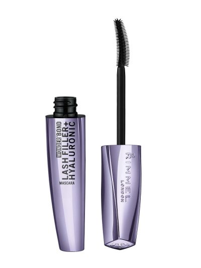 Rimmel Wonder'Bond Lash Filler + Hyaluronic pogrubiający tusz do rzęs 001 Black 11ml