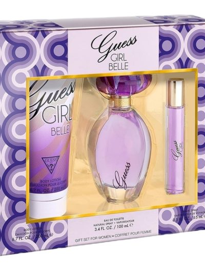 Guess Girl Belle zestaw woda toaletowa 100ml + woda toaletowa 15ml + balsam do ciała 200ml
