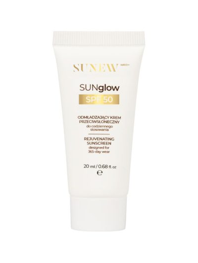 SunewMed+ SUNglow SPF50 Rejuvenating Sunscreen odmładzający krem przeciwsłoneczny 20ml