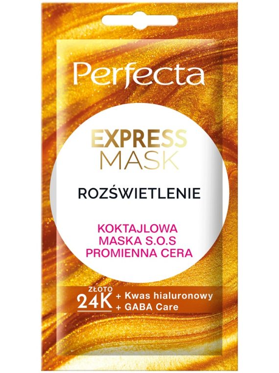 Perfecta Express Mask koktajlowa maska rozświetlająca S.O.S 8ml