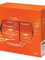 Perfecta Fenomen C zestaw przeciwzmarszczkowy krem do twarzy 70+ 50ml + przeciwzmarszczkowy krem pod oczy i na powieki 15ml