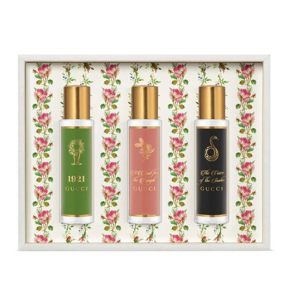 Gucci The Alchemist's Garden zestaw 1921 woda perfumowana 15ml + A Chant for the Nymph woda perfumowana 15ml + The Voice of the Snake woda perfumowana 15ml
