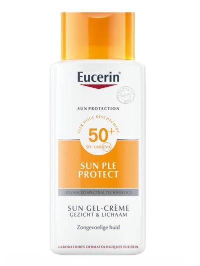 Eucerin Sun Leb Protect SPF50+ przeciwsłoneczny żel-krem do twarzy i ciała 150ml