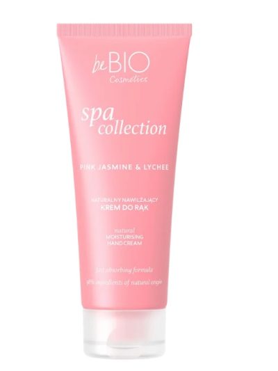 BeBio Ewa Chodakowska SPA Collection naturalny nawilżający krem do rąk Pink Jasmine & Lychee 50ml