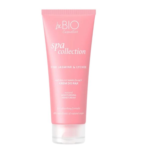 BeBio Ewa Chodakowska SPA Collection naturalny nawilżający krem do rąk Pink Jasmine & Lychee 50ml