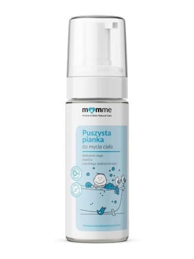 MomMe Puszysta pianka do mycia ciała 150ml