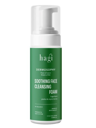 Hagi Dermosophy łagodząca pianka do mycia twarzy 150ml