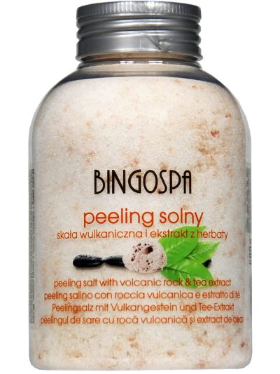 BingoSpa Peeling solny Skała Wulkaniczna i Herbata 580g