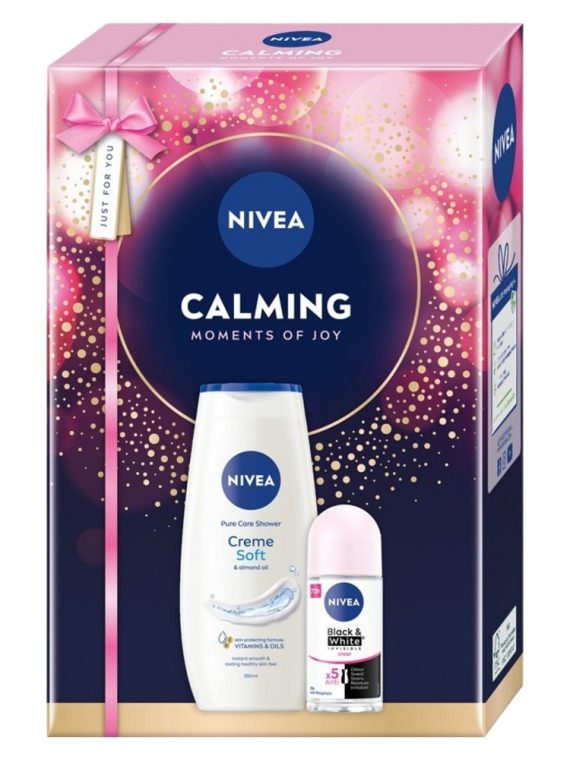 Nivea Calming zestaw żel pod prysznic 250ml + antyperspirant w kulce 50ml