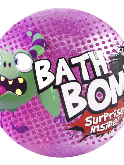 LaQ Kula do kąpieli z niespodzianką Różowa 120g