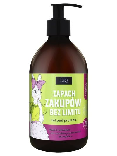 LaQ Zapach Zakupów Bez Limitu żel pod prysznic Kiwi i Winogrona 500ml