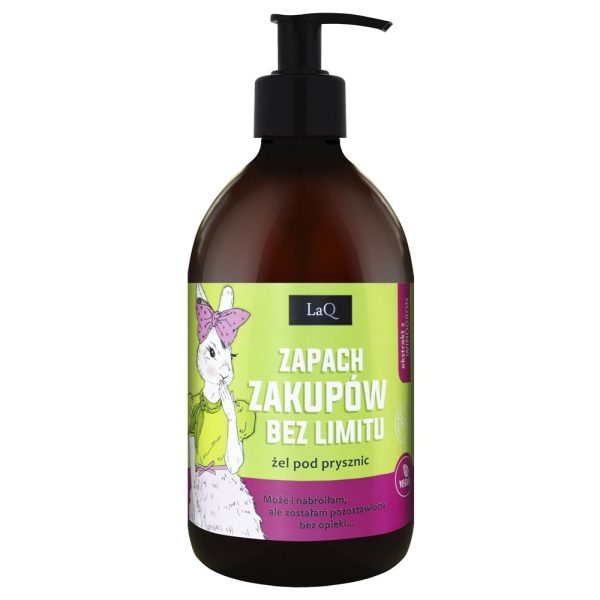 LaQ Zapach Zakupów Bez Limitu żel pod prysznic Kiwi i Winogrona 500ml
