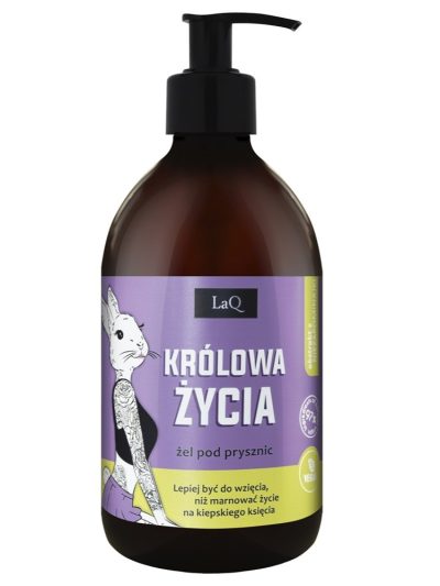 LaQ Królowa Życia żel pod prysznic Niezapominajka 500ml