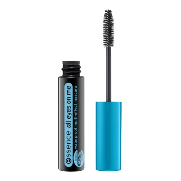 Essence All Eyes On Me Multi Effect Waterproof Mascara wodoodporny tusz do rzęs Black 8ml