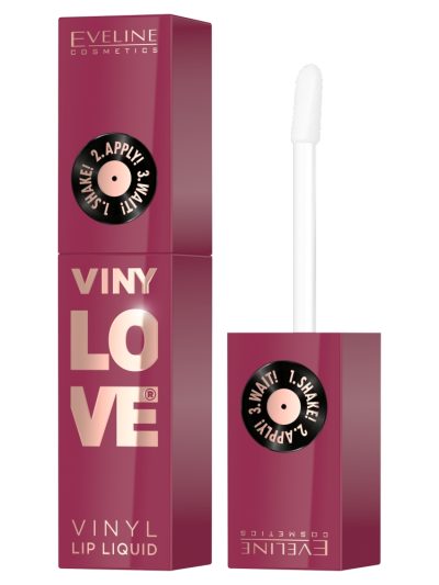Eveline Cosmetics VinyLove długotrwała pomadka płynna z efektem winylowym 10 Blushy 4ml