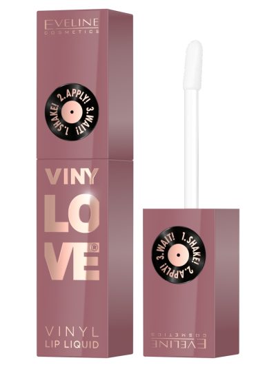 Eveline Cosmetics VinyLove długotrwała pomadka płynna z efektem winylowym 06 Chillie 4ml