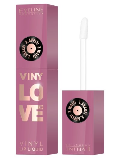 Eveline Cosmetics VinyLove długotrwała pomadka płynna z efektem winylowym 03 Bestie 4ml