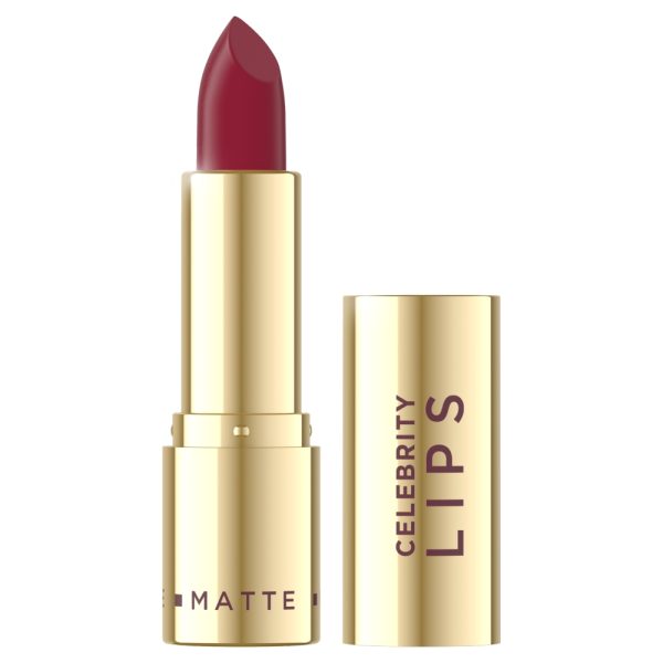 Eveline Cosmetics Celebrity Lips Matte kremowa pomadka matowa 517 Rush