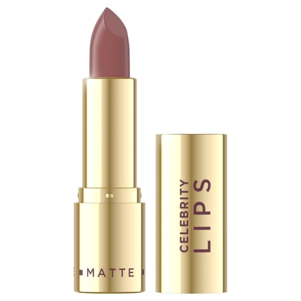 Eveline Cosmetics Celebrity Lips Matte kremowa pomadka matowa 516 Sienna