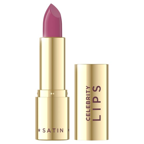 Eveline Cosmetics Celebrity Lips Satin kremowa pomadka o satynowym wykończeniu 429 Mauve
