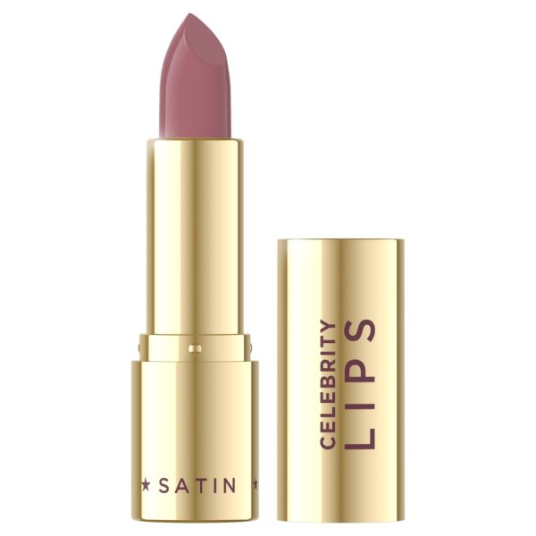 Eveline Cosmetics Celebrity Lips Satin kremowa pomadka o satynowym wykończeniu 600 Petal