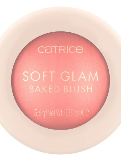 Catrice Soft Glam Baked Blush róż wypiekany rozświetlający 010 On Cloud Pink 5.6g
