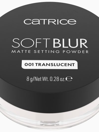 Catrice Soft Blur Matte Setting Powder sypki puder utrwalający 001 Translucent 8g