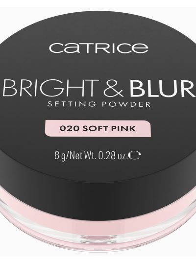 Catrice Bright & Blur Setting Powder puder utrwalający 020 Soft Pink 8g