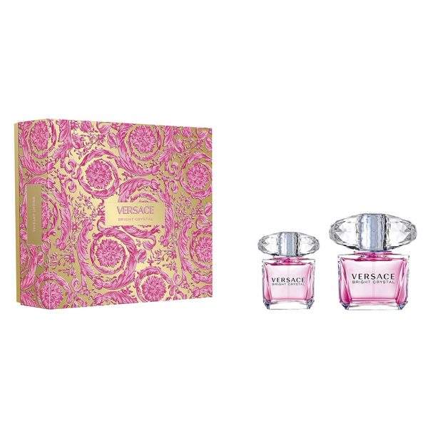 Versace Bright Crystal zestaw woda toaletowa 90ml + woda toaletowa 30ml