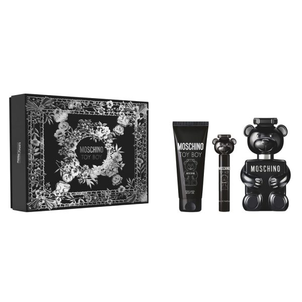 Moschino Toy Boy zestaw woda perfumowana 100ml + żel do ciała 100ml + woda perfumowana 10ml