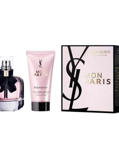 Yves Saint Laurent Mon Paris Pour Femme zestaw woda perfumowana 50ml + balsam do ciała 50ml