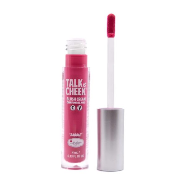 The Balm Talk is Cheek Blush Cream kremowy róż do policzków Babble 4ml